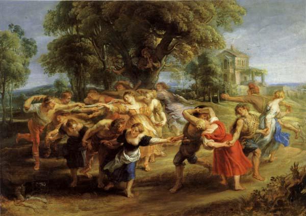 Peter Paul Rubens A Peasant Dance China oil painting art